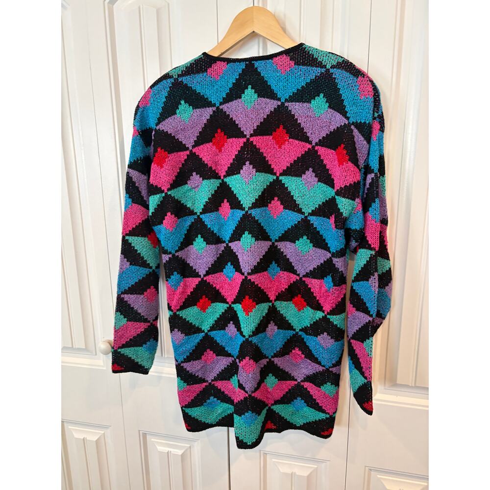 French Rags Multi‎ Color Cardigan Size 3 - Picture 2 of 8